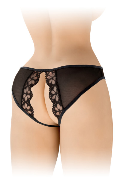 CULOTTE OUVERTE AMBRE NOIR T.U