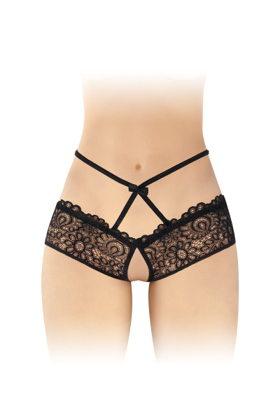 CULOTTE OUVERTE CELIA NOIR T.U