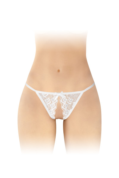 CULOTTE OUVERTE ZOE BLAN T.U