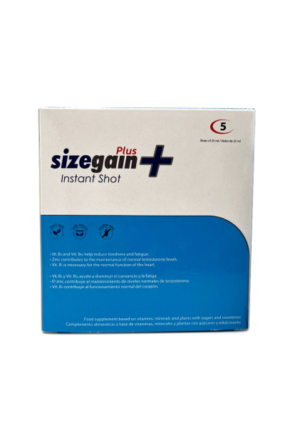 SIZEGAIN+ INSTANT SHOT