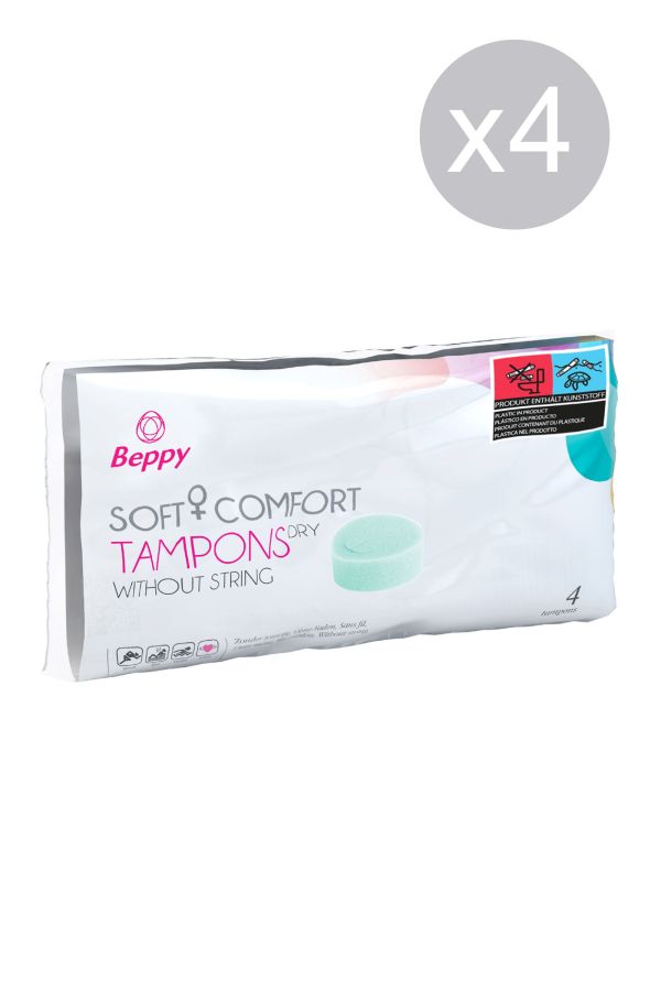 SOFT COMFORT TAMPONS DRYX4